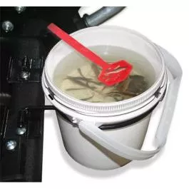 Clam Bait Well with .6 gal bucket and sled bracket