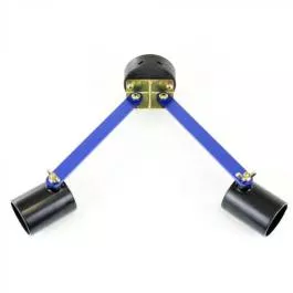 Clam ClamLock Horizontal 2-Rod Holder