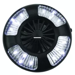 Clam Fan/Light large LED