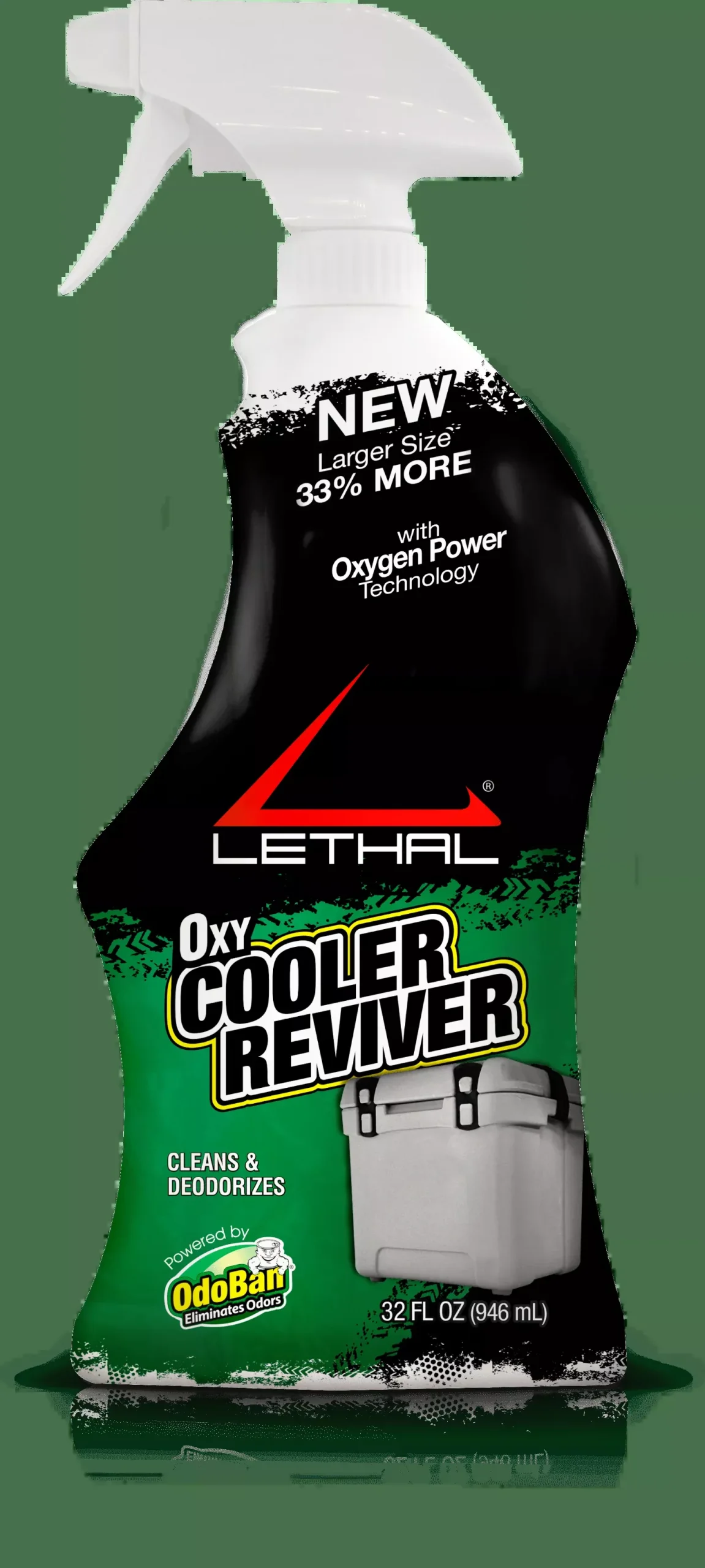 Clean Control/lethal Prod Cooler Reviver, Lethal 9365b67qCooler Reviver Spray 32oz