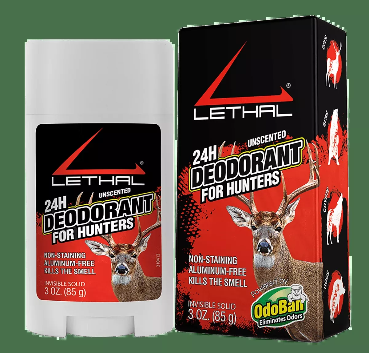 Clean Control/lethal Prod Deodorant, Lethal 9426672 24 Hr Deodorant Stick 3oz