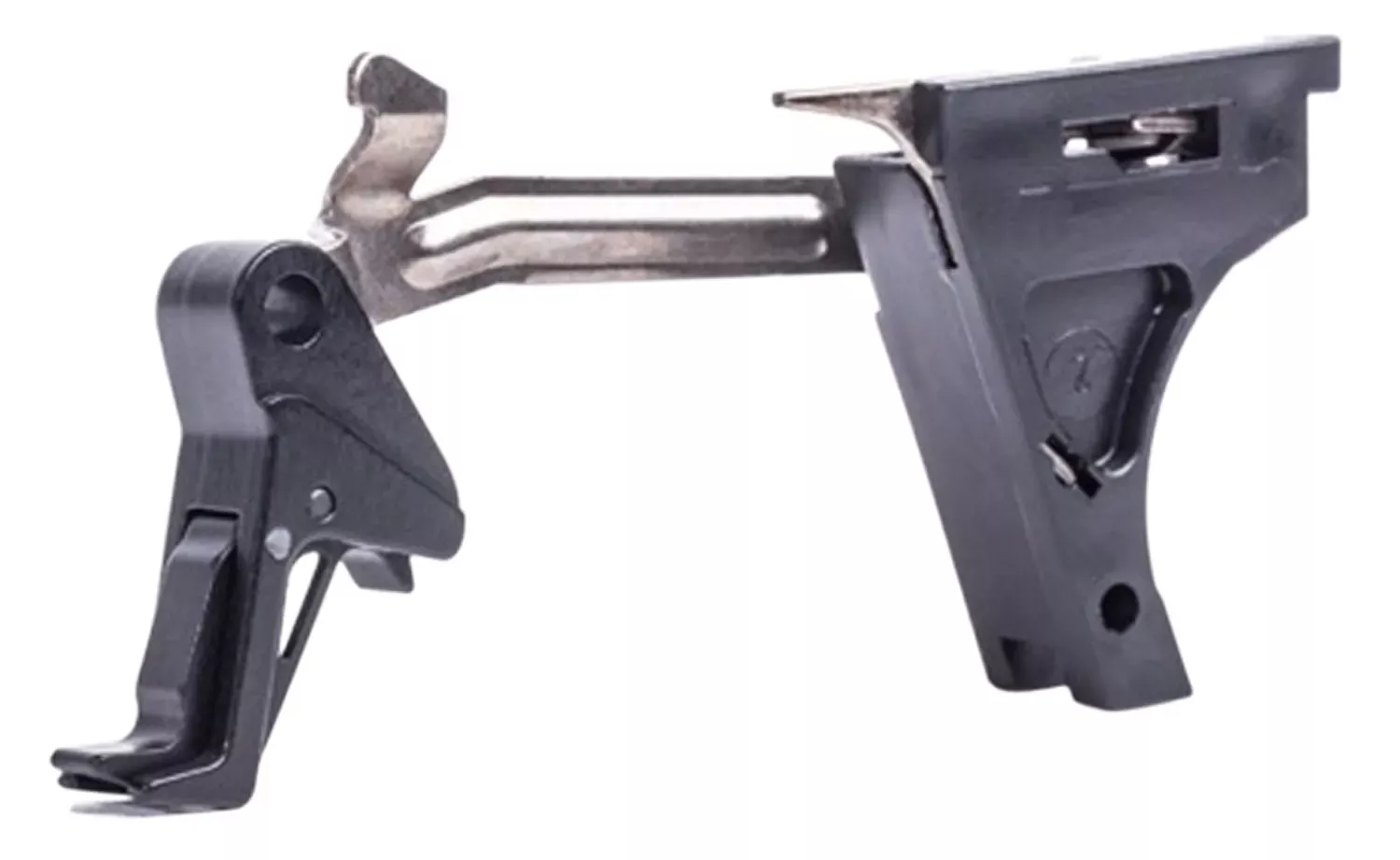 CMC Triggers Drop-InFlat Trigger with Black Finish for Glock 17 Gen1-3 for Glock 17,19,26,34 Gen1-3