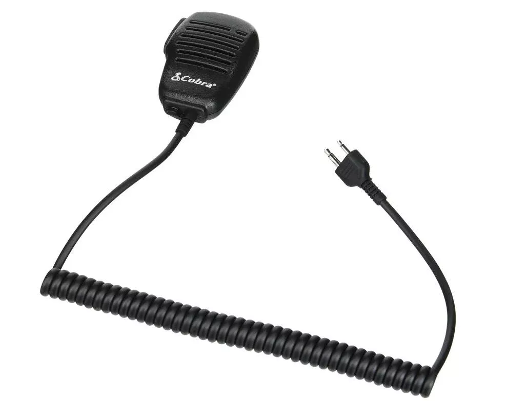 Cobra Lapel Speaker-Microphone for all handheld Cobra CB radios• PMR-SM