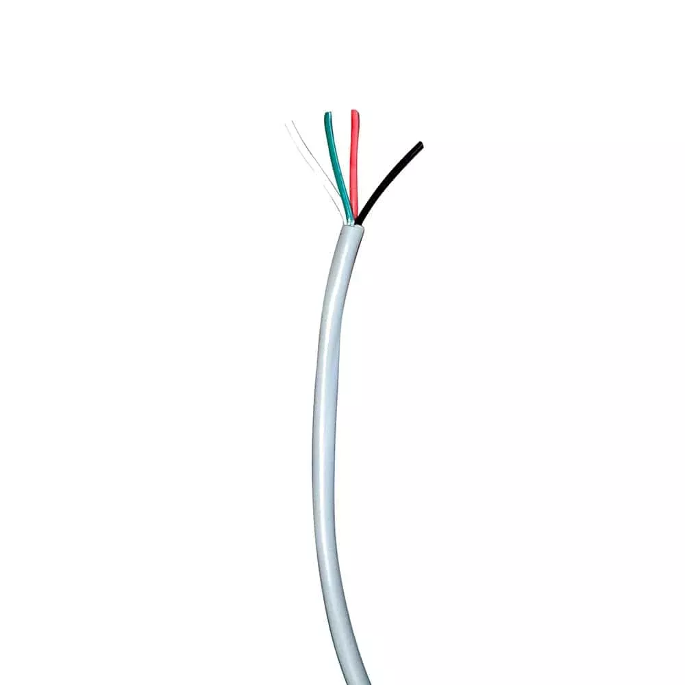Cobra Wire 22/4 TC Cable 50′ – Green, Black, Red & White