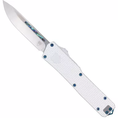 Cobtratec Abalone Edge Otf Knife Switchblade White/abalone