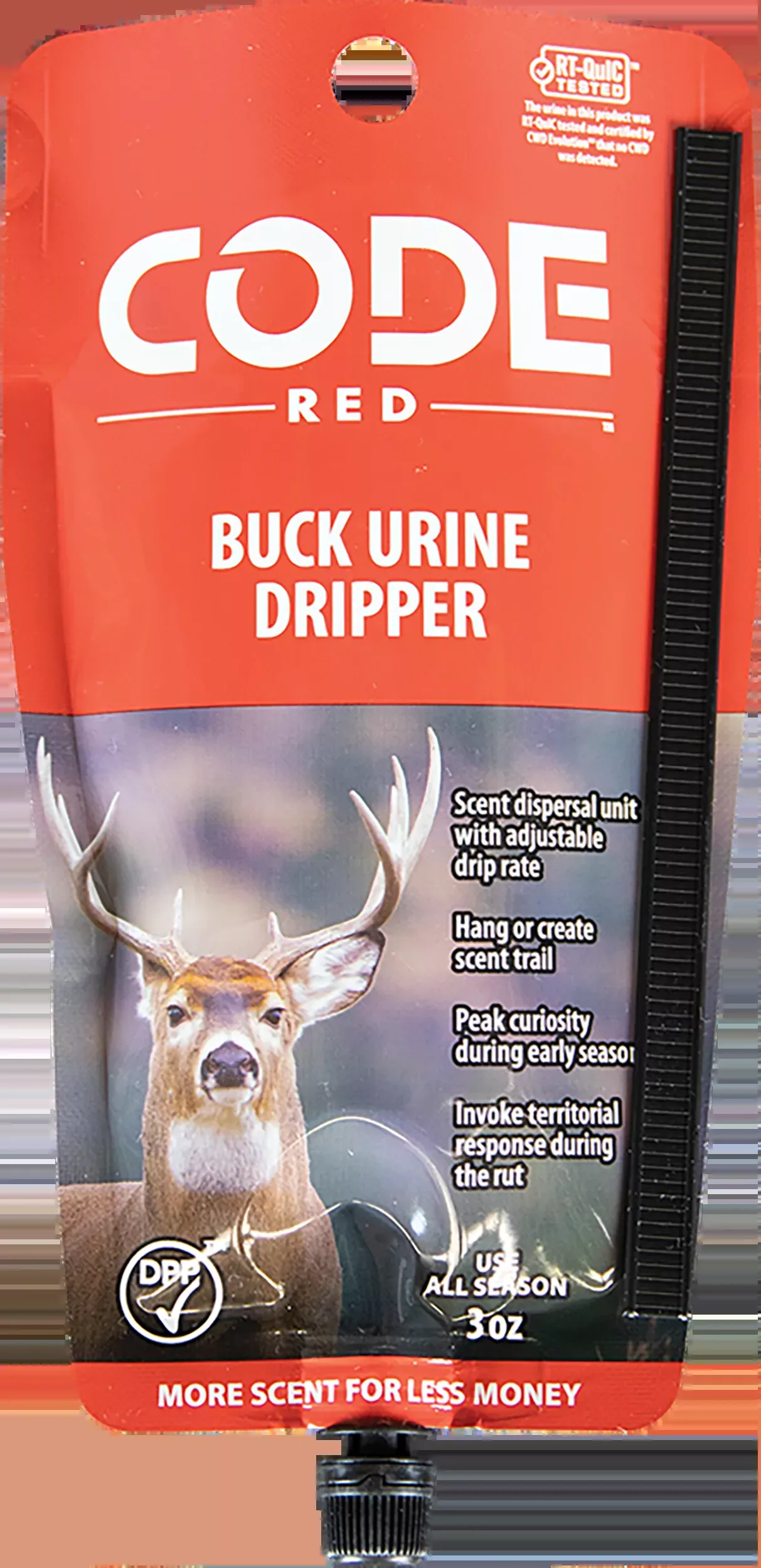 Code Blue Buck Urine Deer – 3 oz Dripper