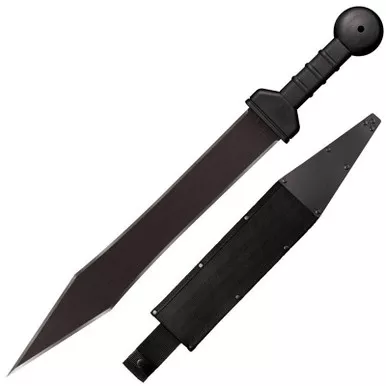 Cold Steel 97GMS Gladius Machete 18" 65Mn Steel Plain Edge Blade, Polypropylene Handle and Cor-Ex Sheath