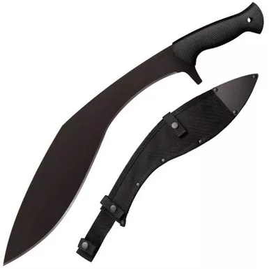 Cold Steel 97KMIGS Royal Kukri Machete 15.50" 65Mn Steel Plain Edge Blade, Polypropylene Handle and Cor-Ex Sheath