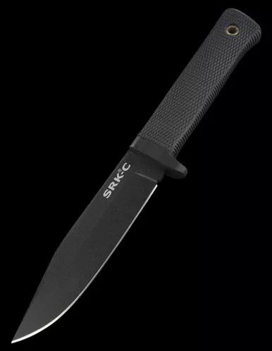 Cold Steel SRK Black 5" Compact Fixed Blade