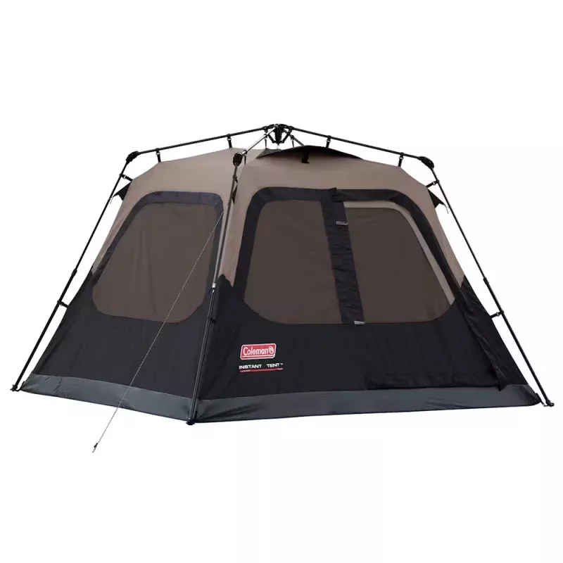 Coleman 4-Person Cabin Camping Tent w/Instant Setup – Black