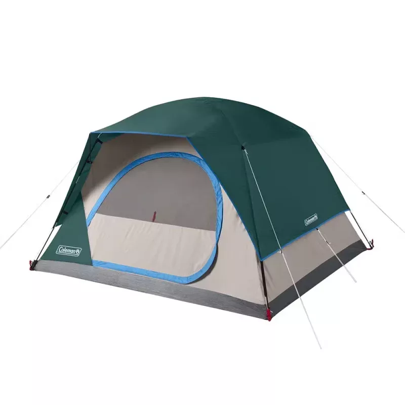 Coleman 4-Person Skydome Camping Tent – Evergreen