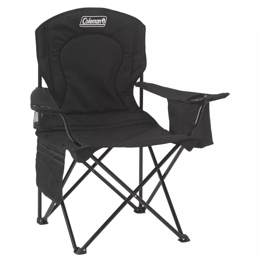 Coleman Cooler Quad Chair – Black