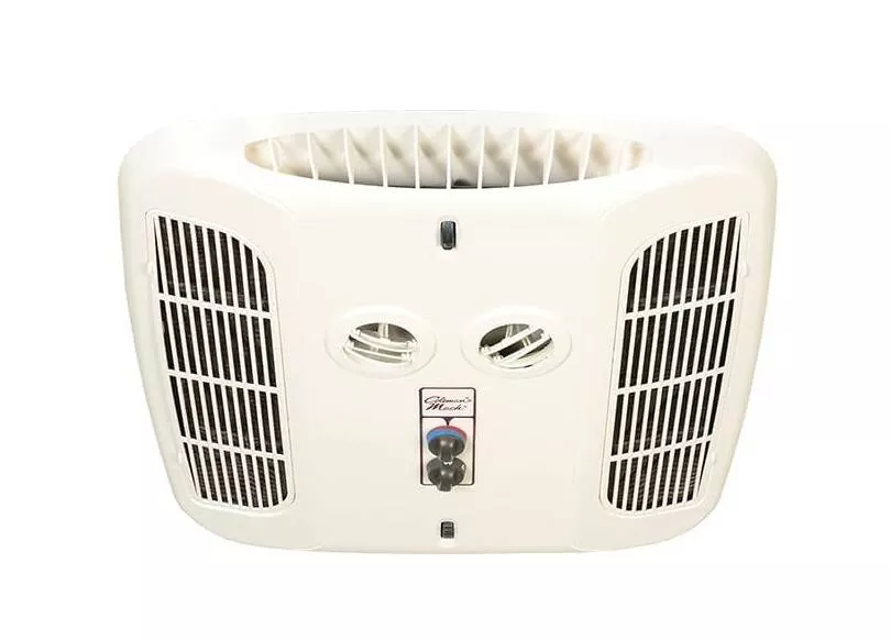 Coleman-Mach Deluxe ChillGrille Ceiling Assembly - Wall Thermostat-Controlled, White• 9430-4553