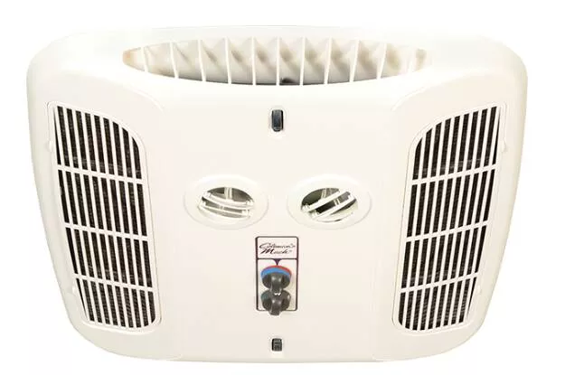 Coleman-Mach Deluxe ChillGrille Non-Ducted Heat-Ready Ceiling Assembly, White• 9430E7153
