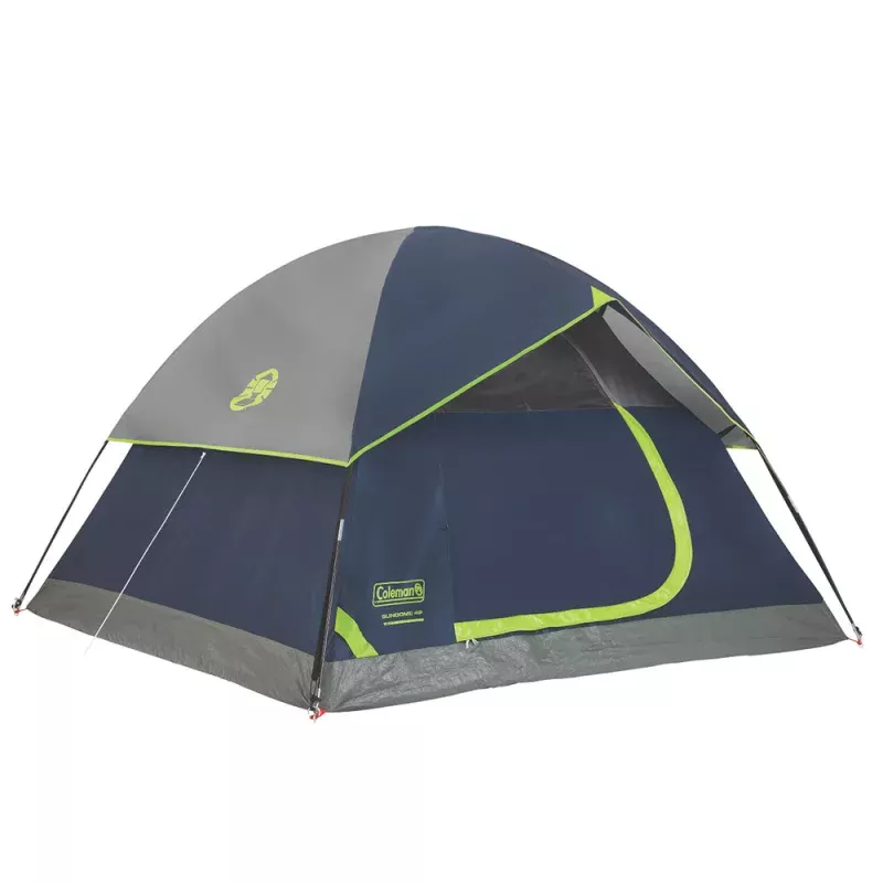 Coleman Sundome 4-Person Camping Tent – Navy