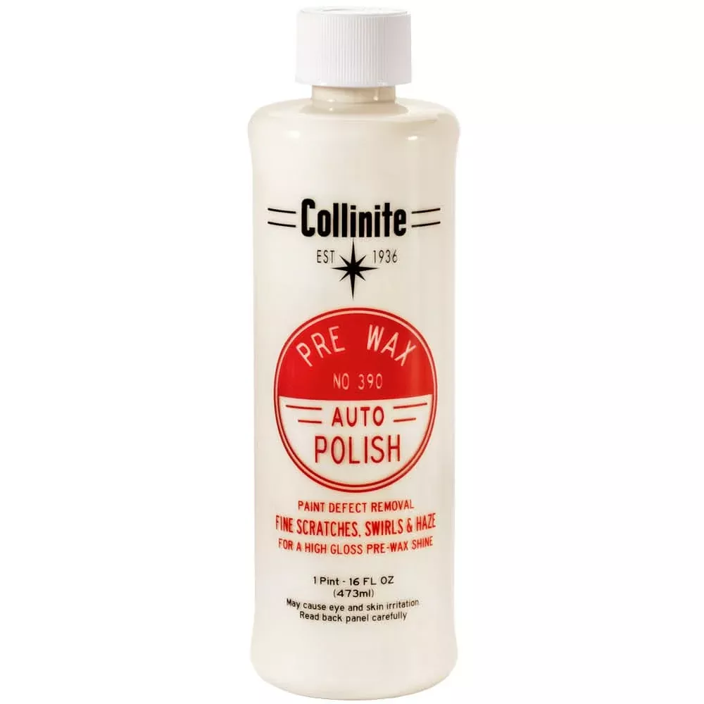 Collinite 390 Pre-Wax Auto Polish - 16oz - 390