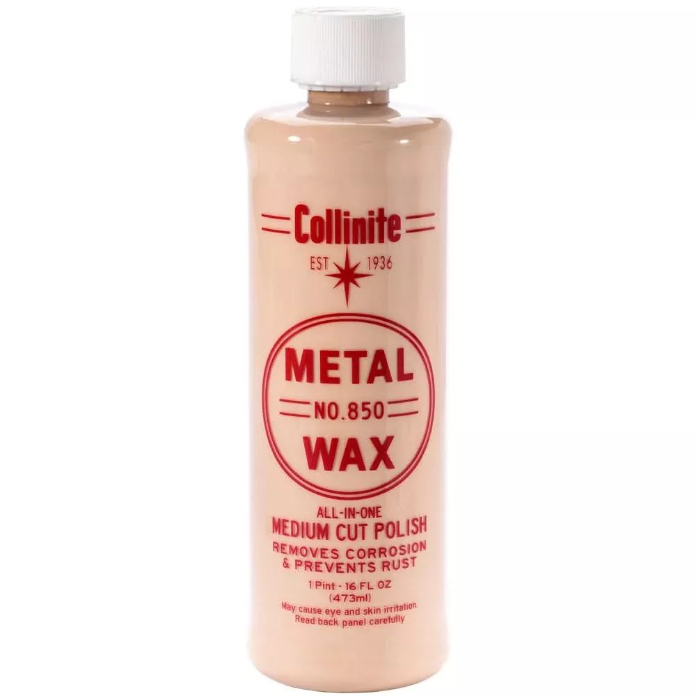 Collinite 850 Metal Wax - Medium Cut Polish - 16oz - 850-16OZ
