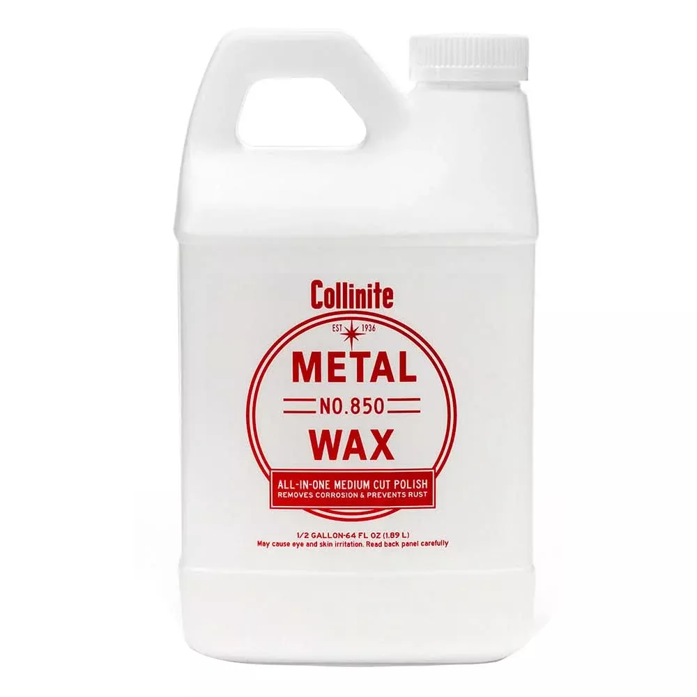 Collinite 850 Metal Wax - Medium Cut Polish - 64oz - 850-64OZ