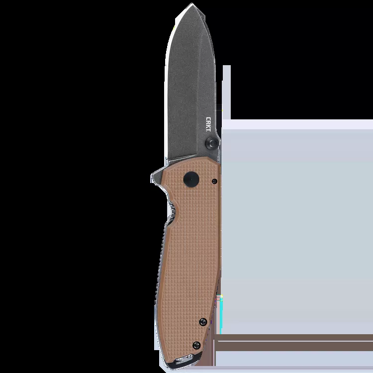 Columbia Knife & Tool Squid XM Frame Lock Assisted Opening EDC Pocket Knife – Brown