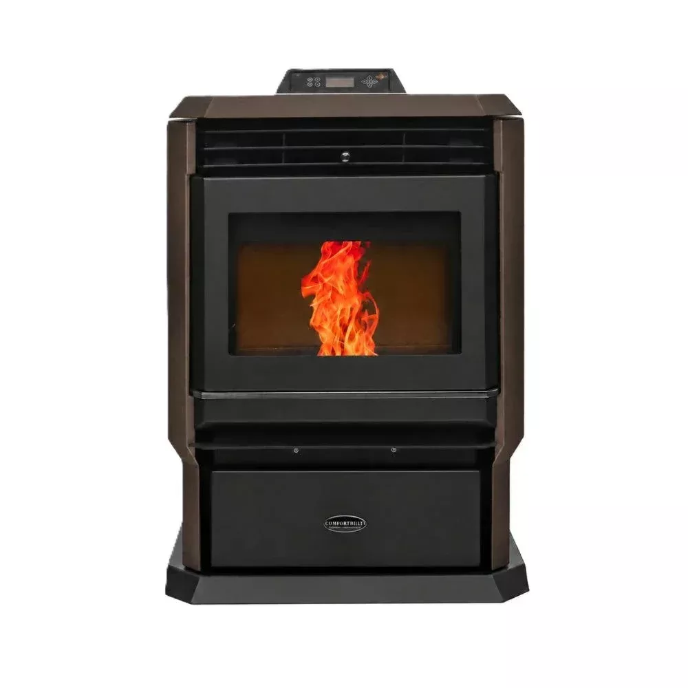 ComfortBilt HP61 Pellet Stove Dark Brown