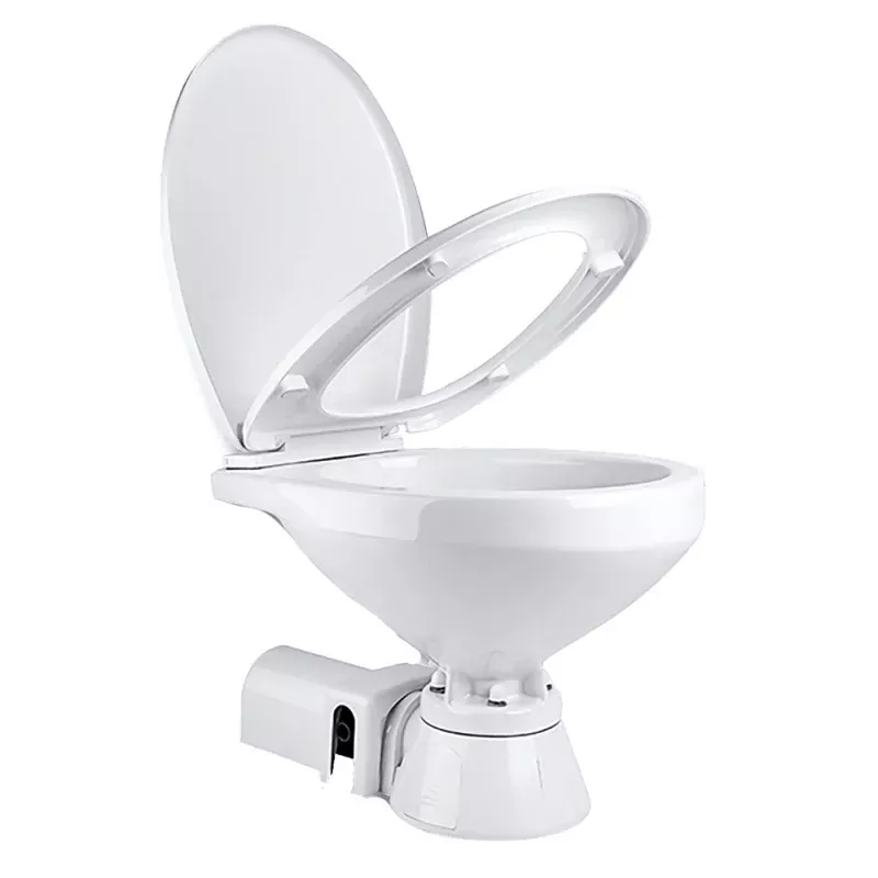 Commodore Electric Marine Toilet – Rear Macerator – Regular Size