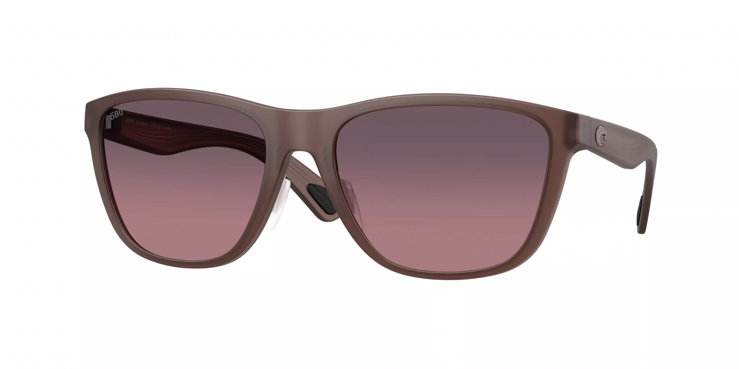 Costa Del Mar Corrientes Sunglasses In Matte Stormy Sunset With Rose Gradient 580G Lenses
