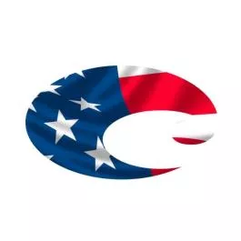 Costa Logo Decal - Americana Premium - 3" - Small