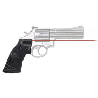 Crimson Trace LG-307 Lasergrips for Smith & Wesson K & L Frames Square Butt, Red Laser