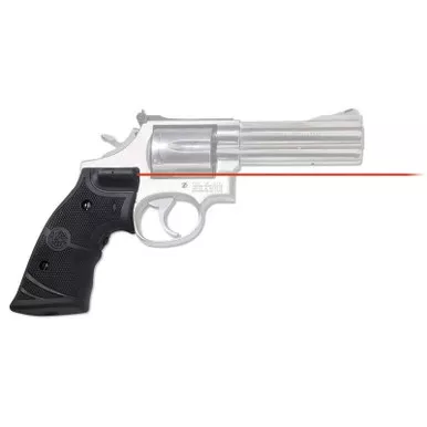 Crimson Trace LG-314 Lasergrips for Smith & Wesson N Frame Round Butt, Red Laser