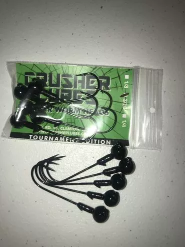 Crusher Lures 1/4 Shaker Head #SKR14GP5PK