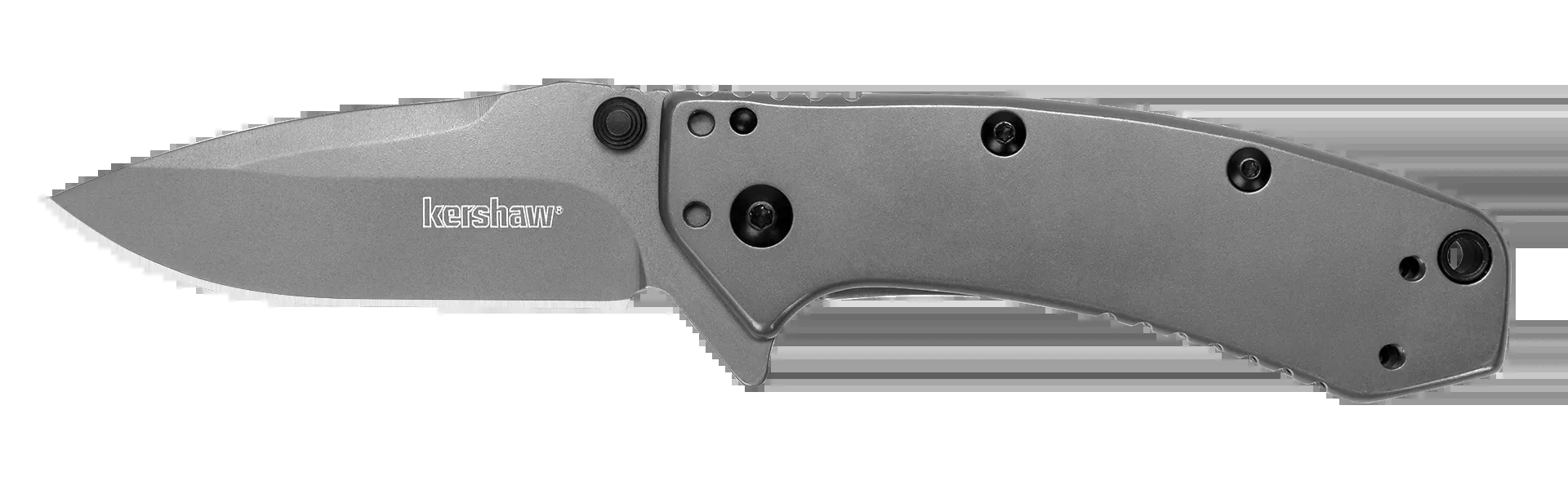 Cryo 2.75″ Folding Drop Point Plain Blade Knife – Gray