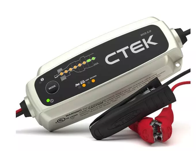 CTEK MXS 5.0 – 12V Battery Charger & Maintainer• 40-206