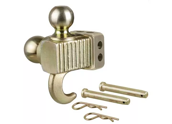 Curt Replacement Hook & Step Dual-Ball for Adjustable Channel Mount (Fits 45904)• 45924