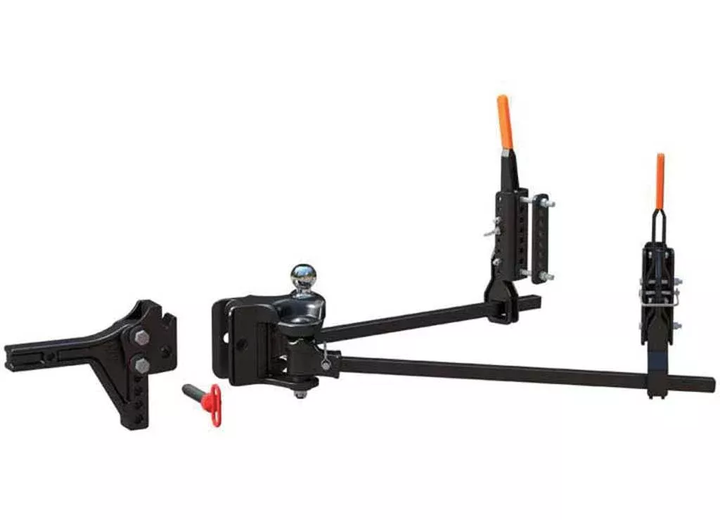 Curt TruTrack 4P Trailer-Mounted Weight Distribution Hitch, 8-10K• 17520