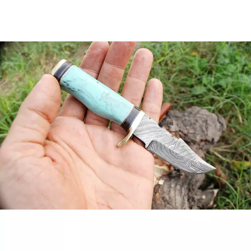 Custom Handmade Best Survival Knife – Damascus Steel