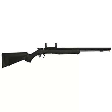 CVA Wolf Break Open 50 Black Powder 24" Mount Black Synthetic Stock Blued