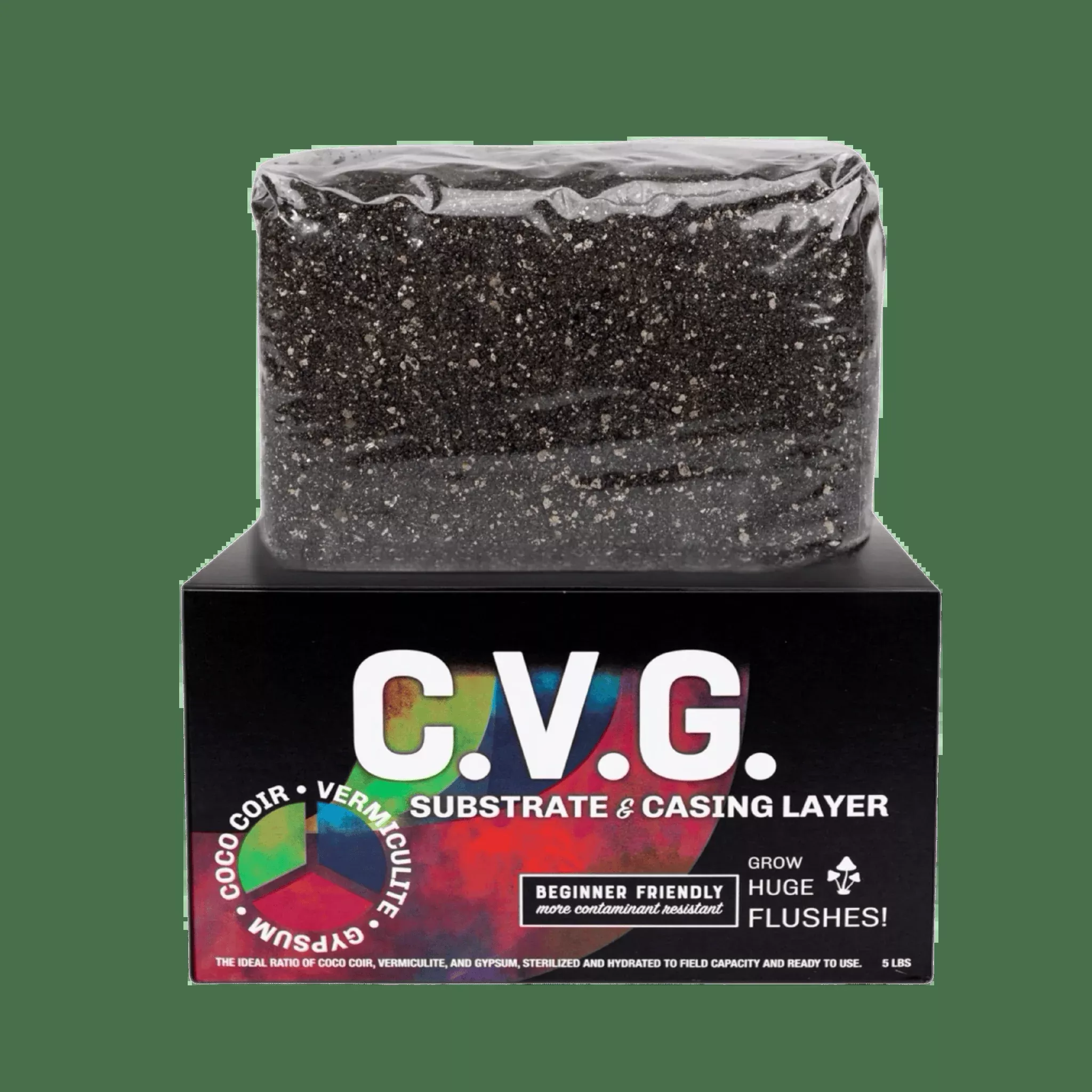 CVG (Coco Vermiculite Gypsum) Sterile Bulk Substrate