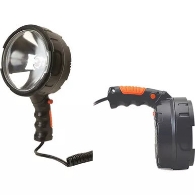 Cyclops Leeker Pro Spotlight Black 1500 Lumens 12v Dc Car Plug W/ Red Filter