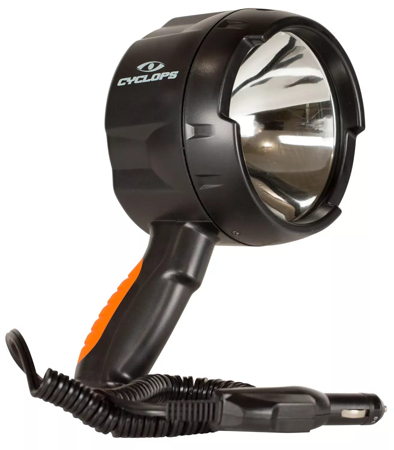 Cyclops Spotlight 12V Direct 1400 Lumens White Halogen Black
