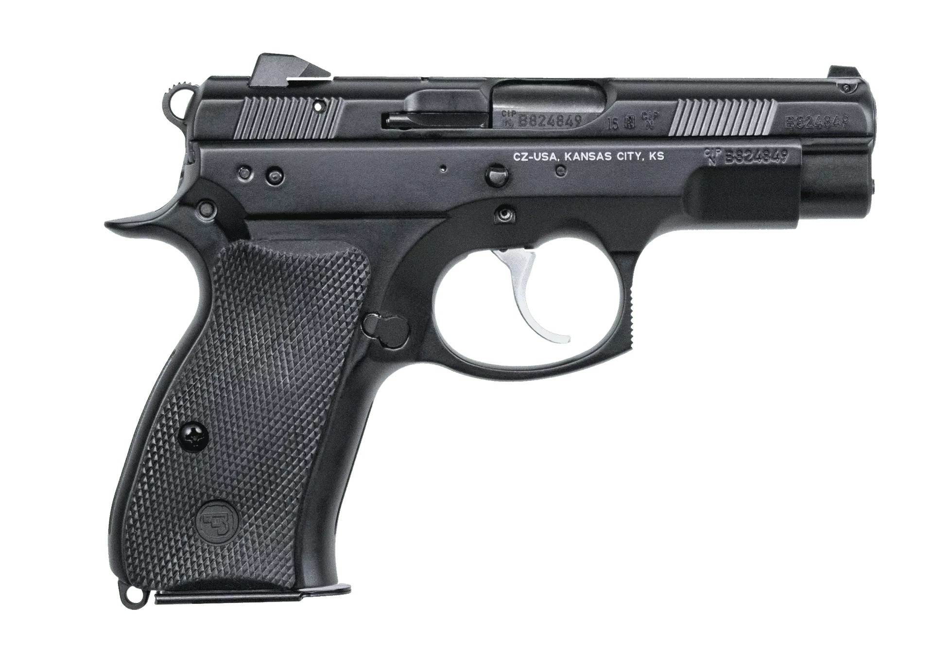 CZ-USACZ 75 D PCR Compact 9mm Luger Pistol 3.75″ 10+1, Black 01194