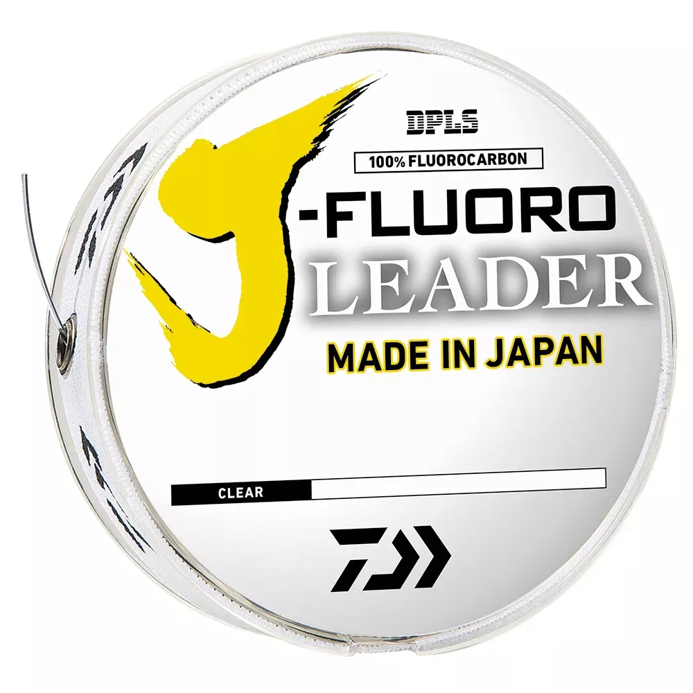 Daiwa J-FLUORO Fluorocarbon Leader – 80lb – 50yds [JFL80-50]