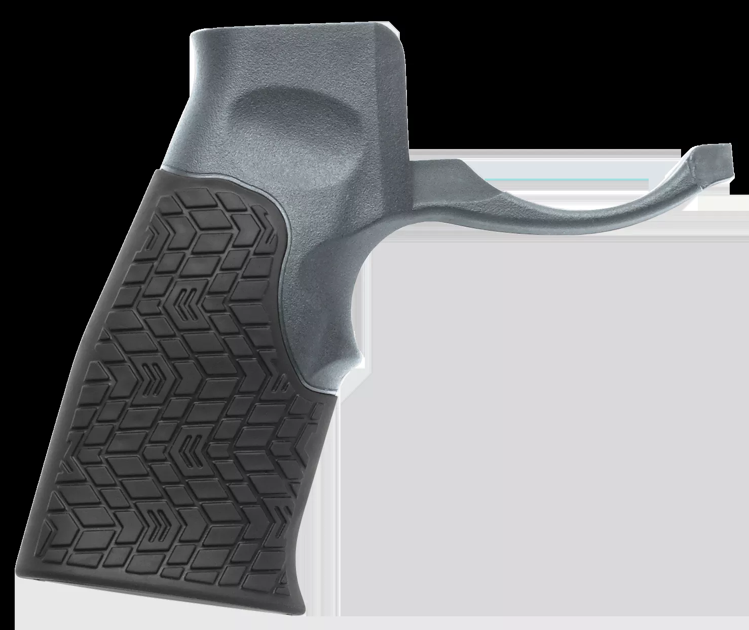 Daniel Defense Pistol Grip Tornado Made of Polymer With Tornado Gray Textured Finish for AR-15
