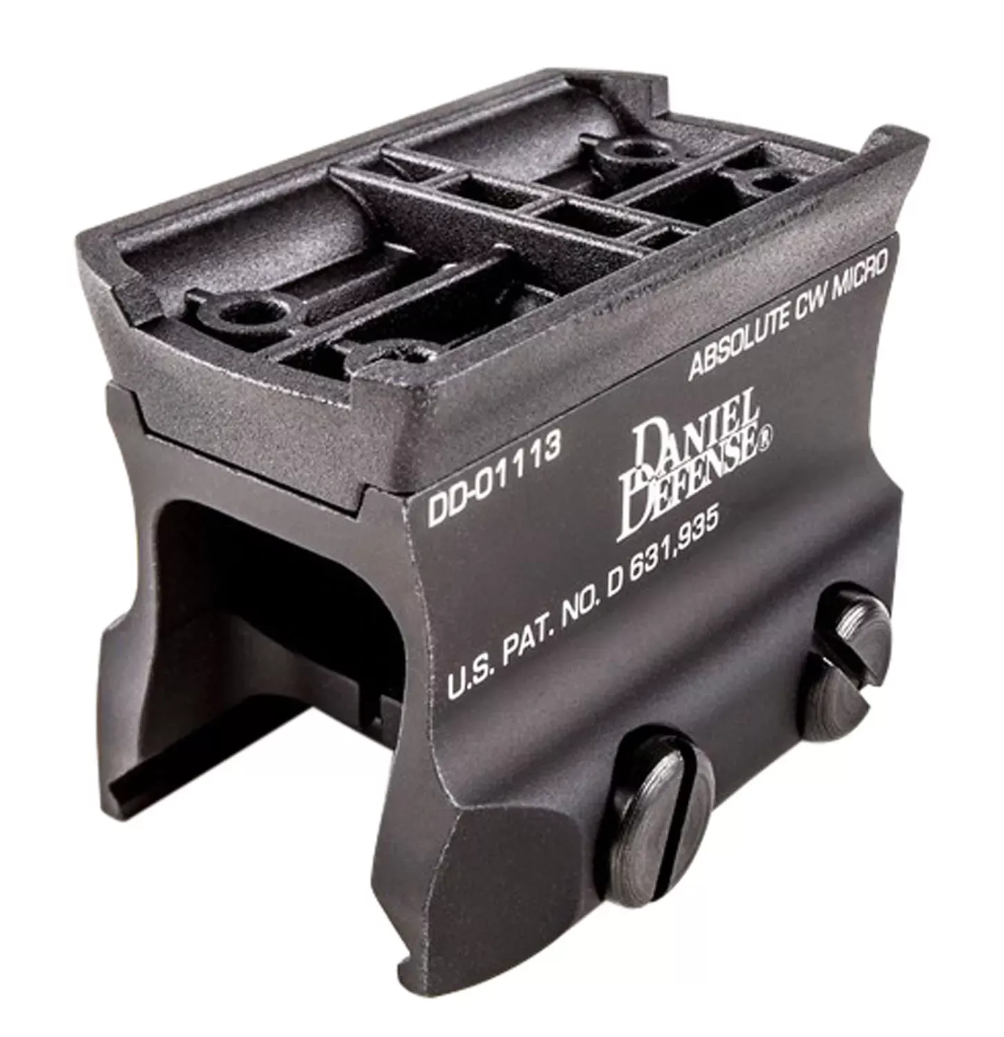 Daniel Defense Rock and Lock Micro Mount Black Anodized Aluminum