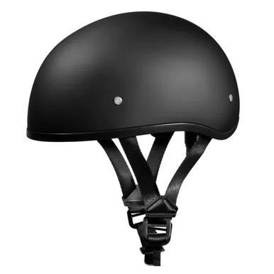 DAYTONA HELMETS Skull Dull Black Helmet (D1-BNS)