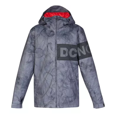 DC Men's Propaganda Smoke Dark Shadow Snowboard Jacket (ADYTJ03047-XKKS)