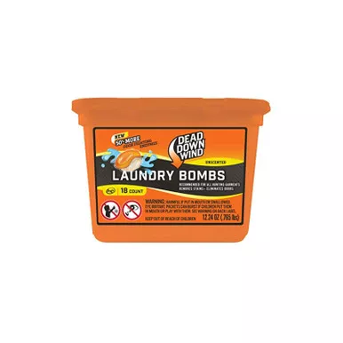 Dead Down Wind Laundry Bombs Unscented, 18 Count