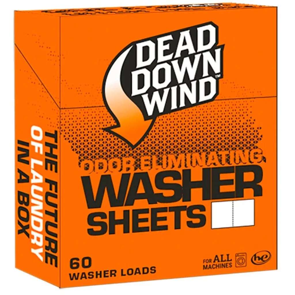 Dead Down Wind Laundry Detergent Sheets (Orange) – 60 Pack