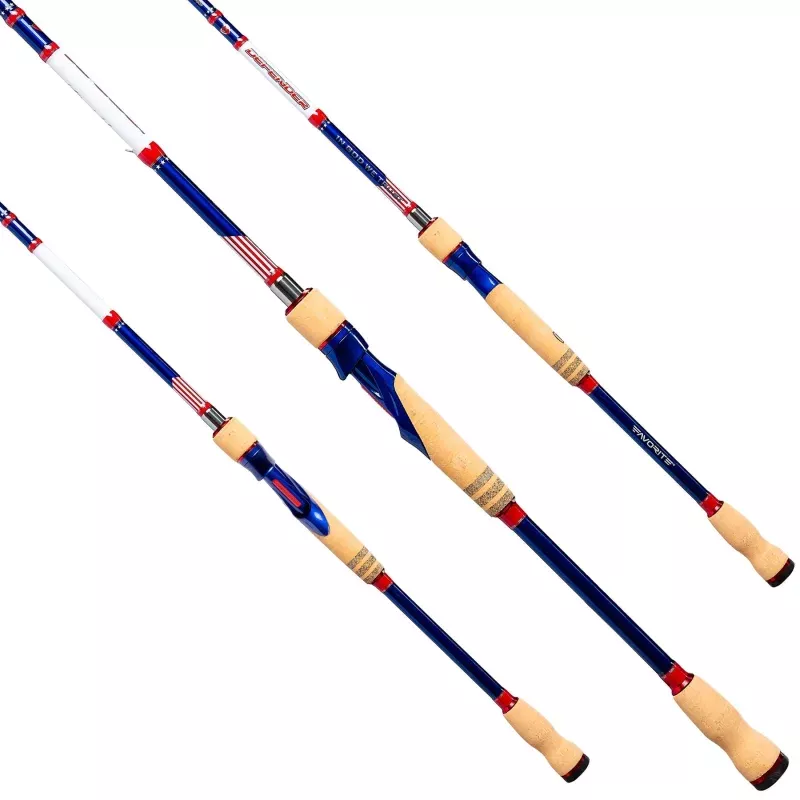 Defender Spinning Rod|Defender spinning rod 6’6″ MH&Defender spinning rod 7′- 2 Piece Rod&Defender spinning rod 7’1″ M&Defender spinning rod 7’3″ MH