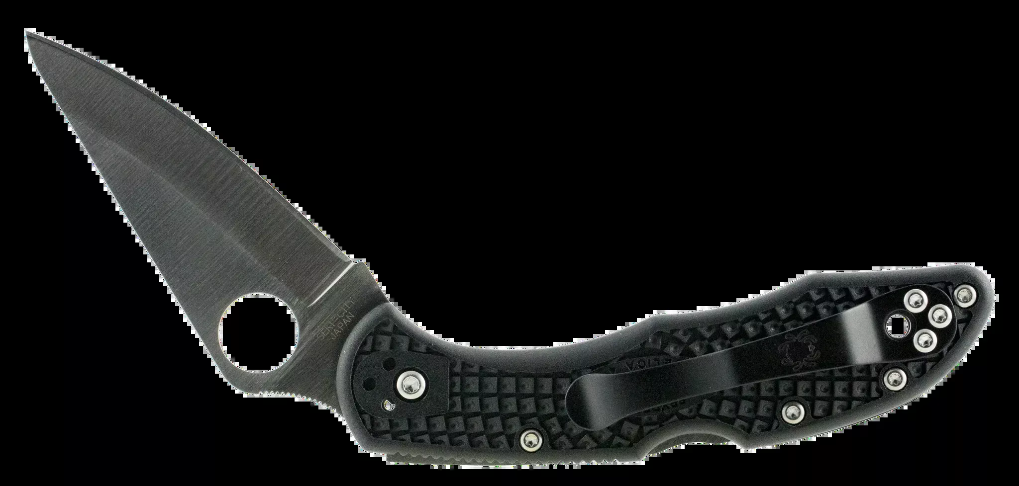 Delica 4 2.88″ Drop Point Plain Blade Folding Knife