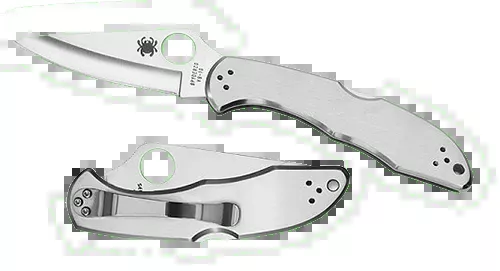 Delica 4 2.95″ Drop Point Plain Blade Folding Knife